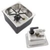 Espresso Parts Pitcher Rinser – 6″ X 6″ X 4″ 2 Espresso Parts Pitcher Rinser – 6″ X 6″ X 4″ -Furnabrew kitchen store BC32502 500x497 1