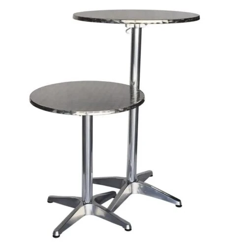 Miguel Folding Dining Or Bar Height Table, 70cm, Round 3 Miguel Folding Dining Or Bar Height Table, 70cm, Round