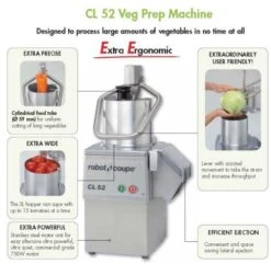 ROBOT COUPE Vegetable Preparation Machine CL52 -Furnabrew kitchen store RCCL5224493 4 500x488 1