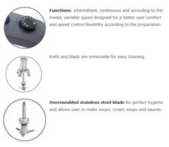 ROBOT COUPE 190mm Handheld Power Mixer – 5L Mini MP 190 Combi 9 ROBOT COUPE 190mm Handheld Power Mixer – 5L Mini MP 190 Combi -Furnabrew kitchen store RCMP190COMBI 4 500x436 1