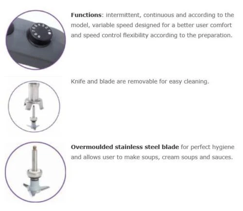 ROBOT COUPE 190mm Handheld Power Mixer – 5L Mini MP 190 Combi 5 ROBOT COUPE 190mm Handheld Power Mixer – 5L Mini MP 190 Combi - Image 3