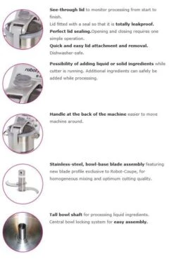ROBOT COUPE Cutter Mixer 11.5L R10 -Furnabrew kitchen store RCR10 2