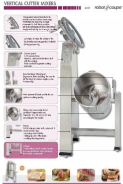 ROBOT COUPE Cutter Mixer 23L R23 -Furnabrew kitchen store RCR23 1 500x751 1