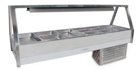ROBAND Cold Food Display Straight Glass 6 Bays 2005mm ERX26RD 3 ROBAND Cold Food Display Straight Glass 6 Bays 2005mm ERX26RD