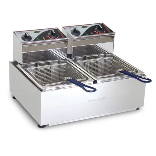 ROBAND Countertop Deep Fryer 2 X 8Ltr Pans F28 3 ROBAND Countertop Deep Fryer 2 X 8Ltr Pans F28