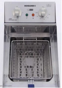 ROBAND Frypod Countertop Deep Fryer Double Pan 2 X 8L 570mm FR28 10 ROBAND Frypod Countertop Deep Fryer Double Pan 2 X 8L 570mm FR28 -Furnabrew kitchen store ROFR28 2