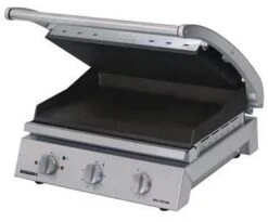 ROBAND Grill Station 6 Slice Ribbed Teflon 435mm GSA610RT