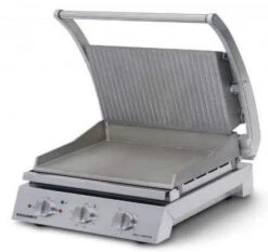 ROBAND Grill Station 8 Slice Ribbed 10amp 560mm GSA810R