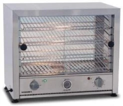 ROBAND Pie & Food Warmer 50 Capacity With Light,Doors Both Sides 610mm PM50LG