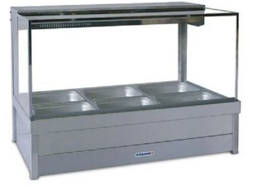 ROBAND Hot Food Display Bar Square Glass – 3 Bays 1030mm S23 3 ROBAND Hot Food Display Bar Square Glass – 3 Bays 1030mm S23