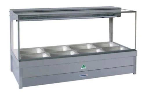 ROBAND Hot Food Display Bar Square Glass – 4 Bays 1355mm S24 3 ROBAND Hot Food Display Bar Square Glass – 4 Bays 1355mm S24