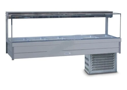 ROBAND Cold Food Display Bar Square Glass 6 Bays 2005mm SRX26RD 3 ROBAND Cold Food Display Bar Square Glass 6 Bays 2005mm SRX26RD