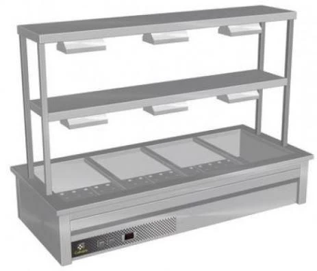 CULINAIRE Drop In Bain Marie 4 Module 1477mm CH.BM.D.GDD.4 3 CULINAIRE Drop In Bain Marie 4 Module 1477mm CH.BM.D.GDD.4