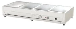 WOODSON Hot Bain Marie 4 Bays 1355mm W.BMA24