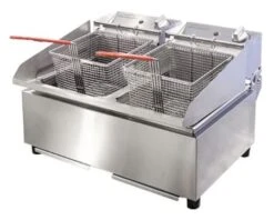 WOODSON Deep Fryer Double Pan 2 X 5.5 Ltr Pans 550mm W.FRT50