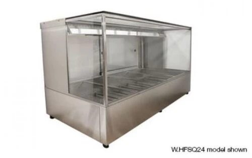 WOODSON Hot Food Display Square Glass 6 Bay 2005mm W.HFSQ26 3 WOODSON Hot Food Display Square Glass 6 Bay 2005mm W.HFSQ26